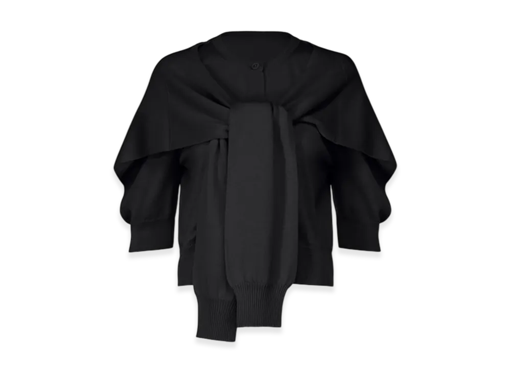 ISSEY MIYAKE Four-Sleeved (Wool) "Black"