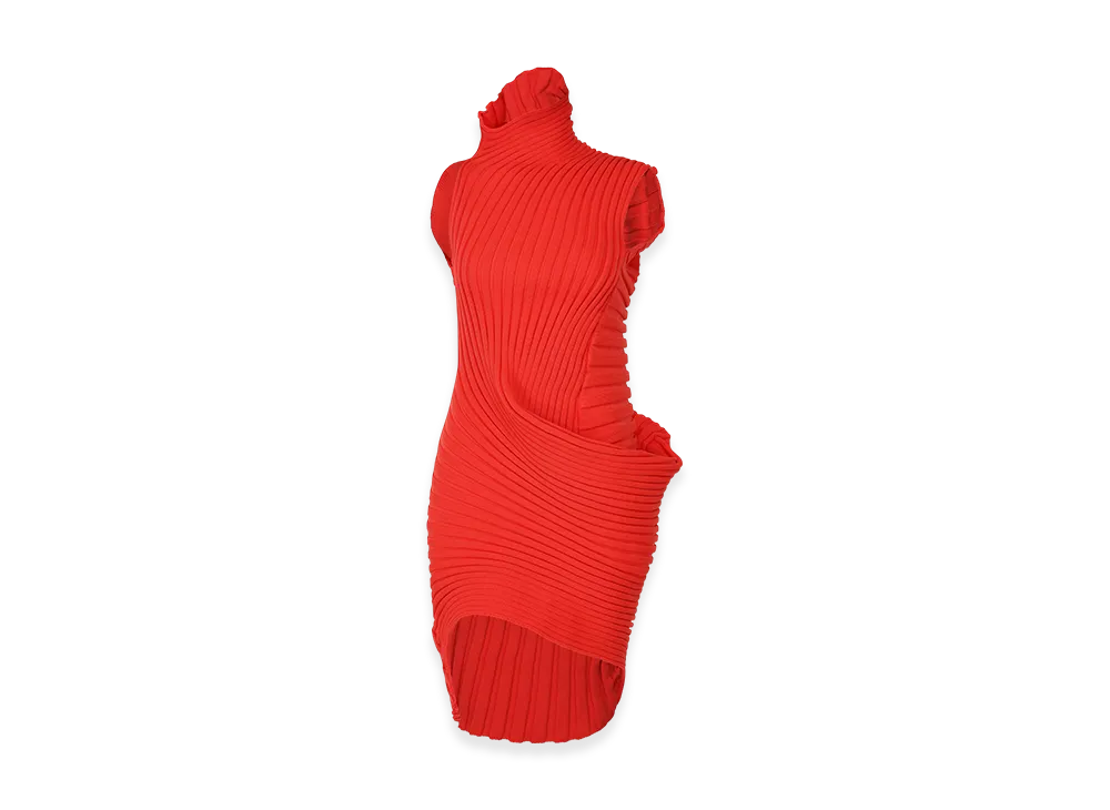 ISSEY MIYAKE Knit (As It Is) "Red"