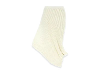 ISSEY MIYAKE Womens Stream Skirt "White"