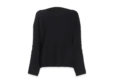 ISSEY MIYAKE Womens Campagne Sweater "Black"