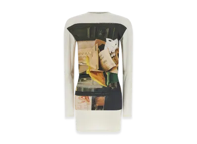ISSEY MIYAKE Womens Street View Blouse "White"