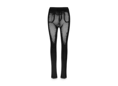 ISSEY MIYAKE Womens Seen Unseen Ap Leggings "Black"