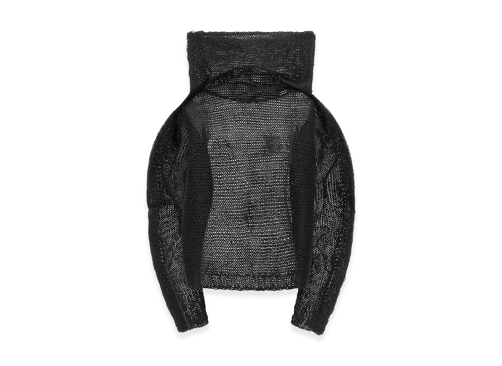 ISSEY MIYAKE Womens Panini Top "Black"