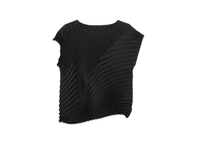 ISSEY MIYAKE Womens Top "Black"