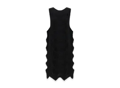 ISSEY MIYAKE Womens Linkage Dress "Black"