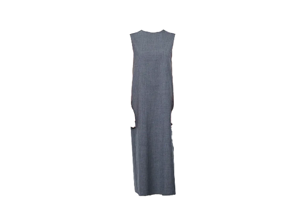 INSCRIRE Wool N/S Dress "Gray"