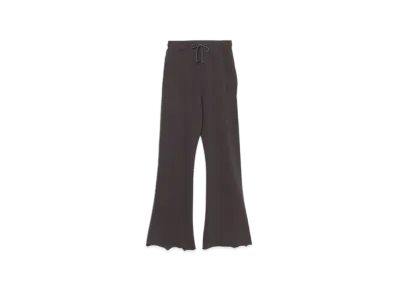 INSCRIRE Cotton Linen Flare Pants "Charcoal Grey"