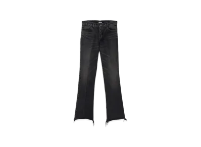 INSCRIRE 002 Flare Denim "Black Used"