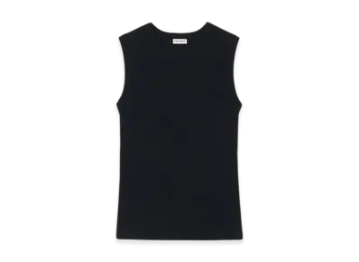INSCRIRE Fraise Tight Fit Tank "Black"