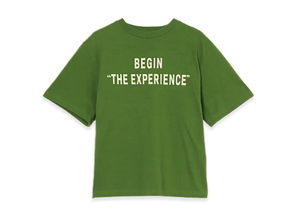 INSCRIRE Back Circle Tee "Green"