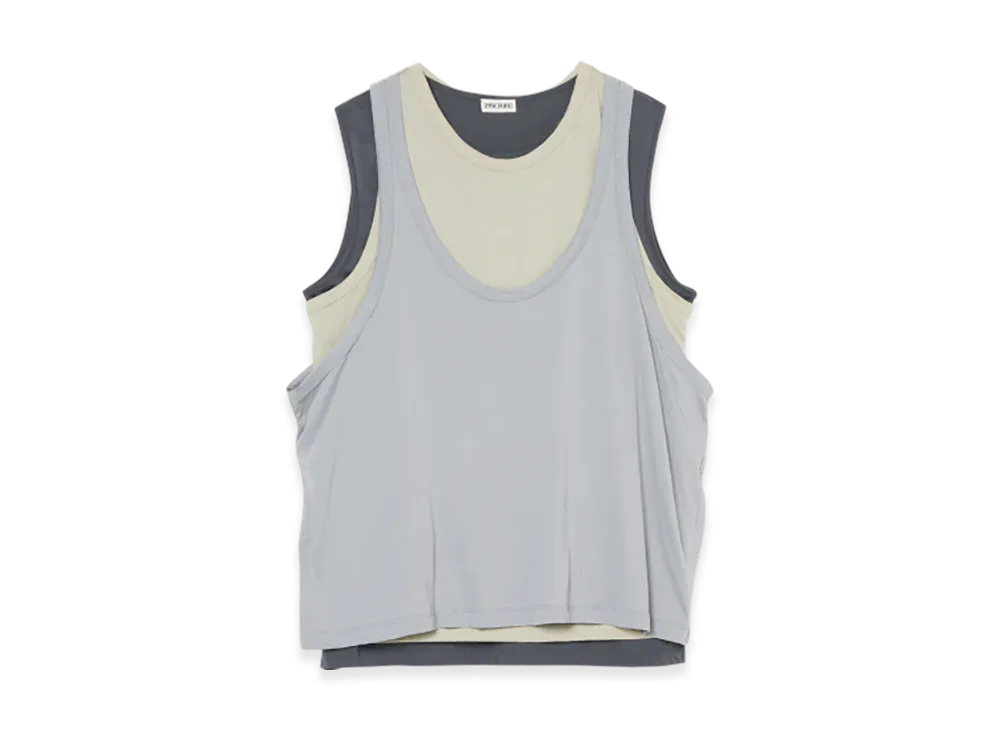 INSCRIRE Light Jersey Layered T/T "Lt.Grey/Pistachio/Dk.Grey"