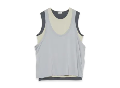 INSCRIRE Light Jersey Layered T/T "Lt.Grey/Pistachio/Dk.Grey"