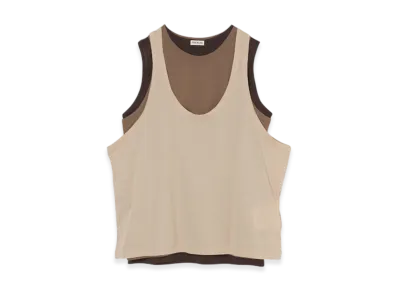 INSCRIRE Light Jersey Layered T/T "Beige/Mocha/Brown"