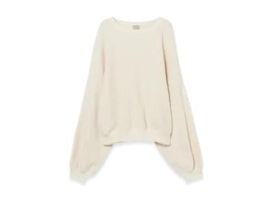 INSCRIRE Thermal Dolman Tee "Off White"