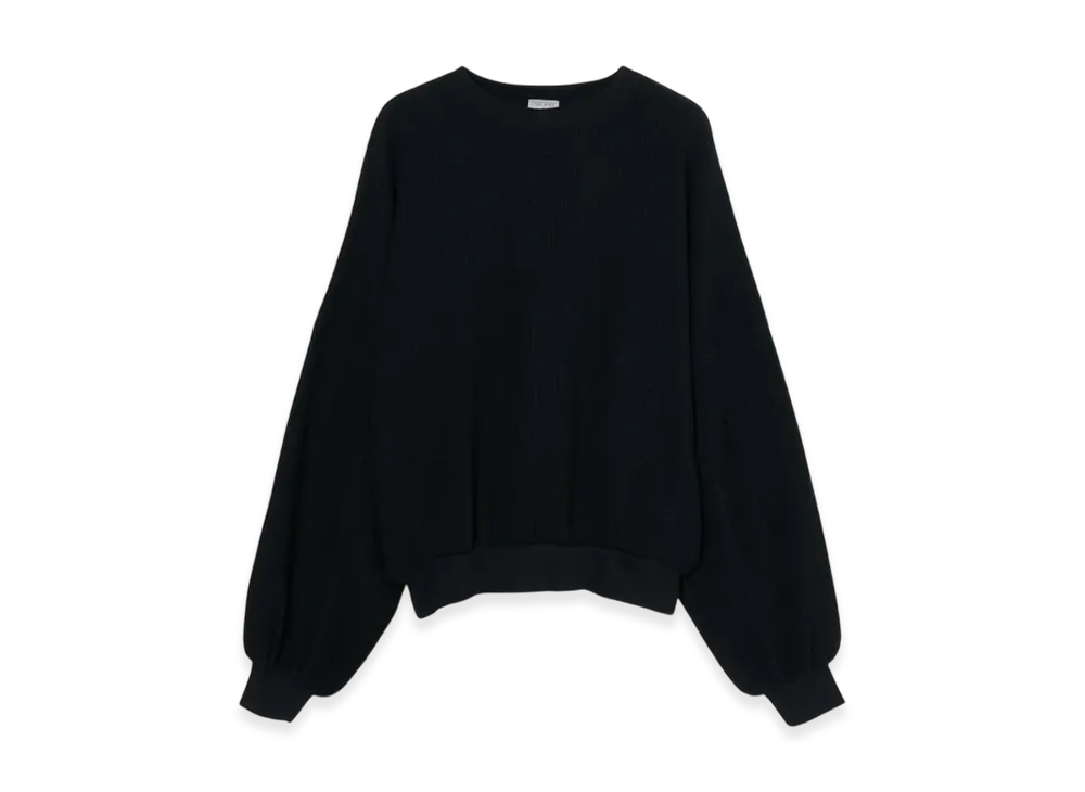 INSCRIRE Thermal Dolman Tee "Black"