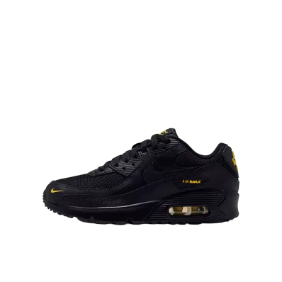 Nike GS Air Max 90 "Black/Chrome Yellow"