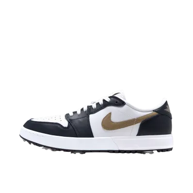 Nike Air Jordan 1 Low Golf "White/Dark Obsidian"