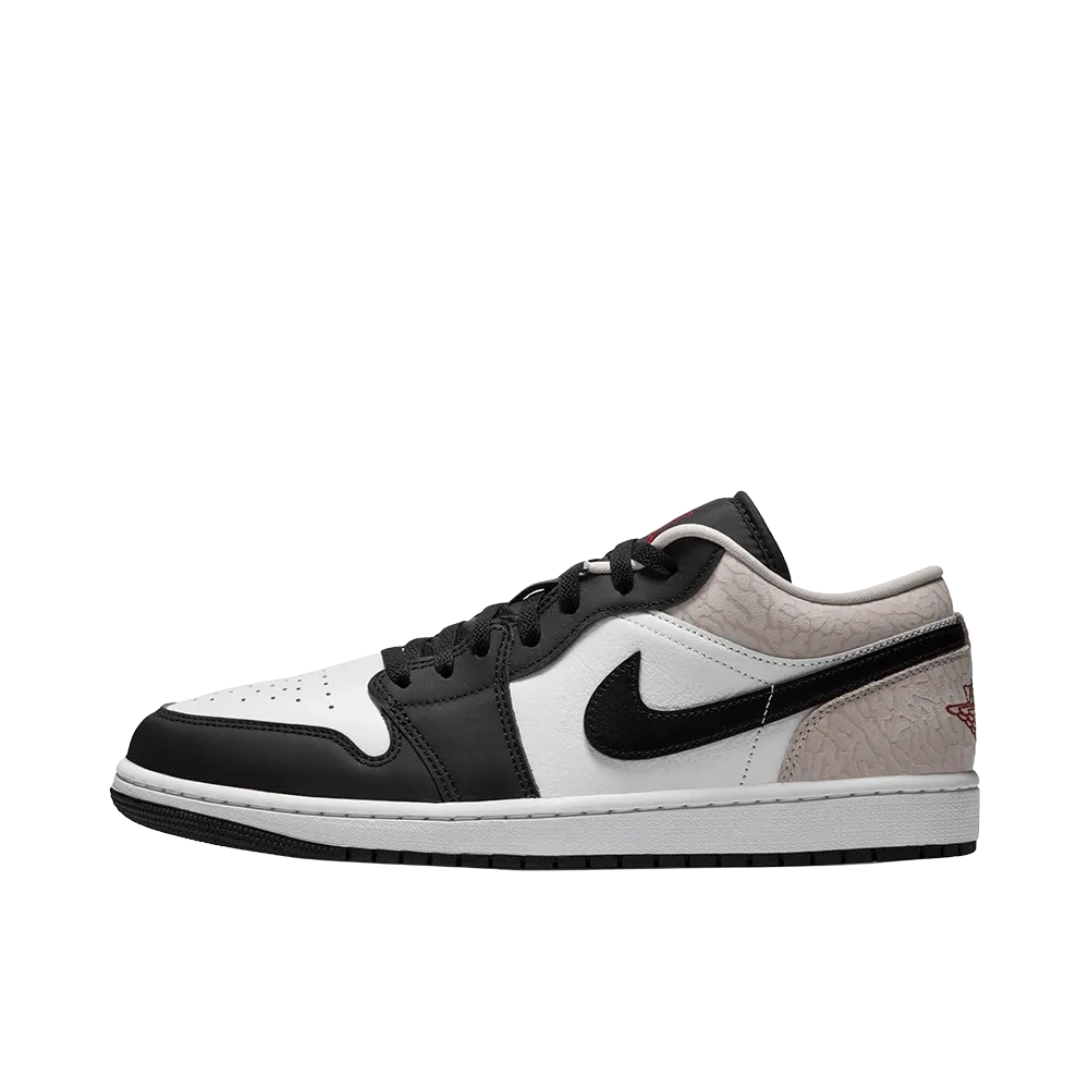 Nike Air Jordan 1 Low SE "Black/Team Red/White/Light Orewood Brown"