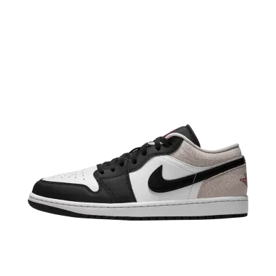 Nike Air Jordan 1 Low SE "Black/Team Red/White/Light Orewood Brown"