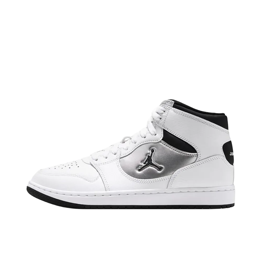 Nike Women's Jordan Court Connect Mid "White/Black"