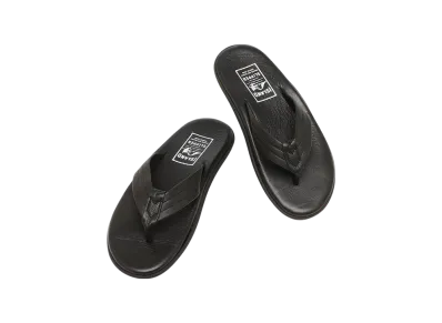 ISLAND SLIPPER Classic Thong Sandals "Black"