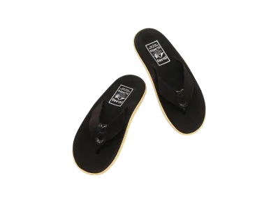 ISLAND SLIPPER Classic Thong Sandals "Black"
