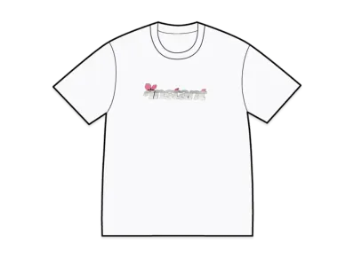 instant 95 Logo Tee "White/Pink"