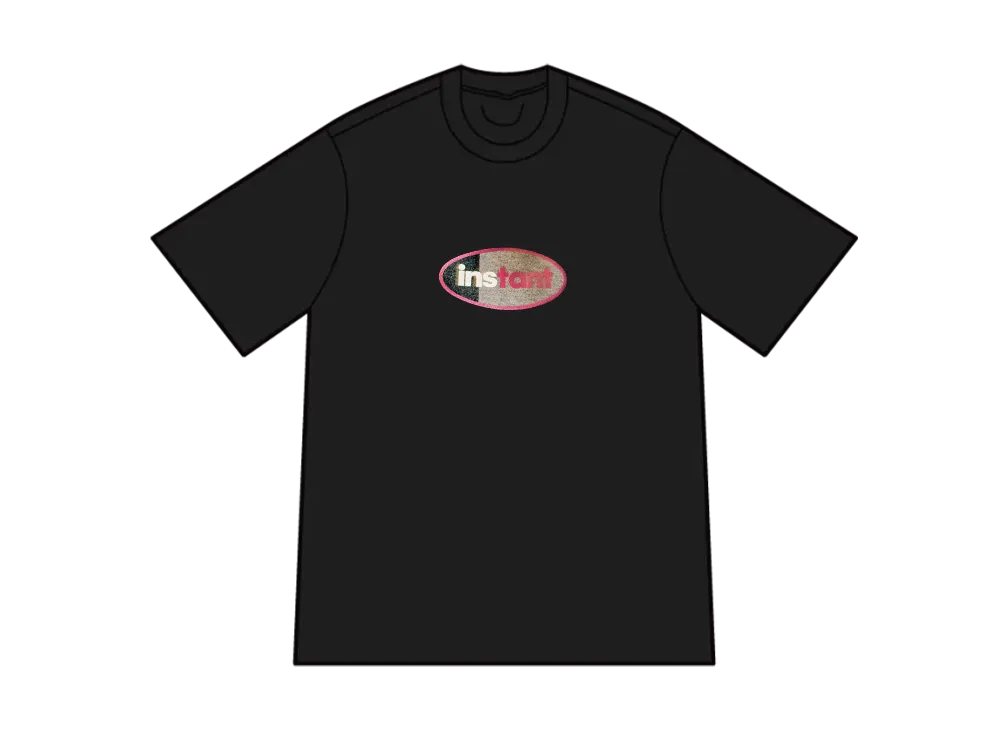 instant 95 Oval Tee "Black"