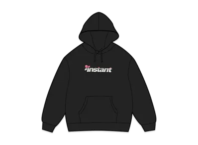 instant 95 Logo Hood "Black"