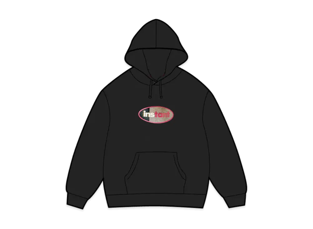 instant 95 Oval Hood "Black"