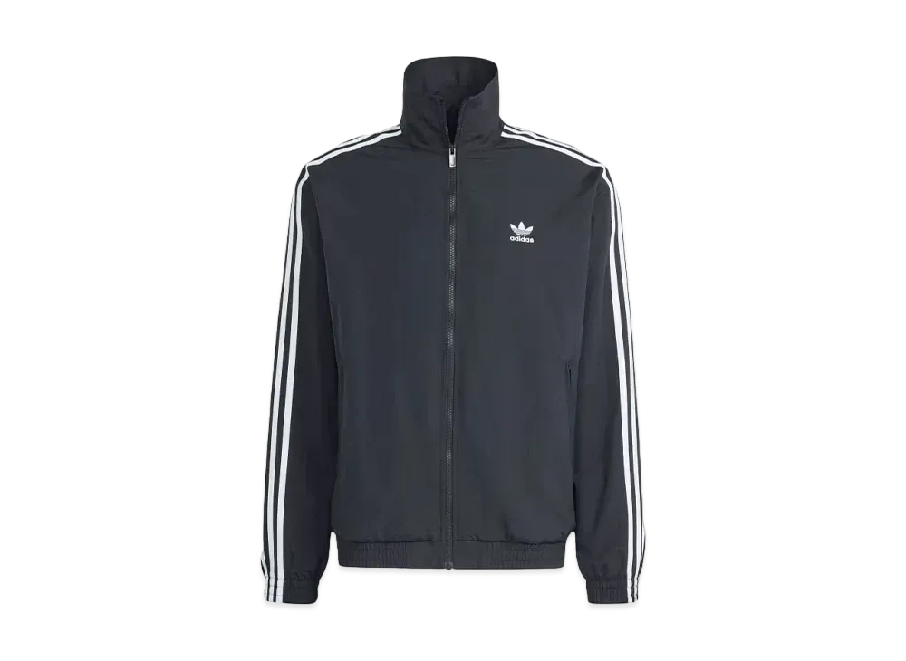 adidas Woven Firebird Track Top "Black"