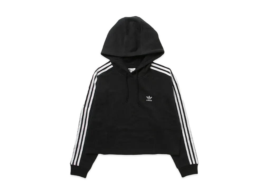 adidas Adicolor Three Stripes Short Parka "Black"