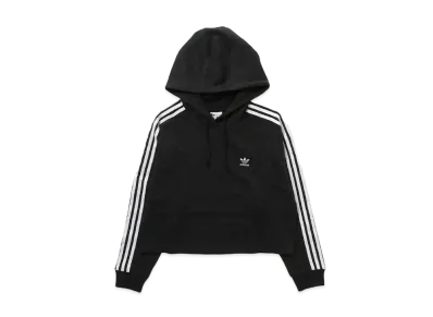 adidas Adicolor Three Stripes Short Parka "Black"