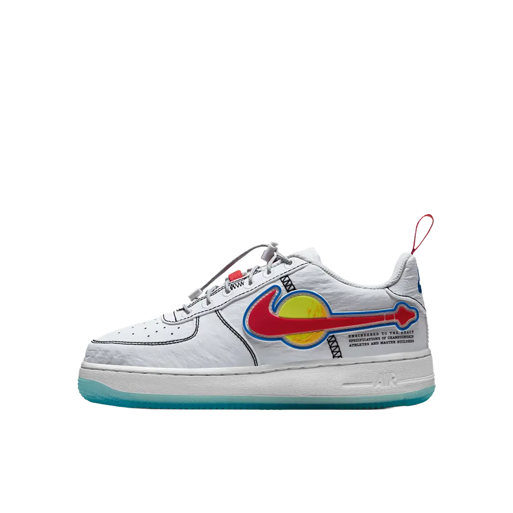 LEGO × Nike GS Air Force 1 Low LV8 "Sail/Tour Yellow"