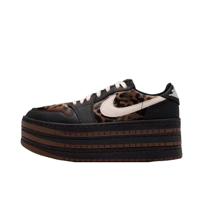 Nike Women's Air Jordan 1 Triple Stack "Leopard/Black/Cacao Wow"