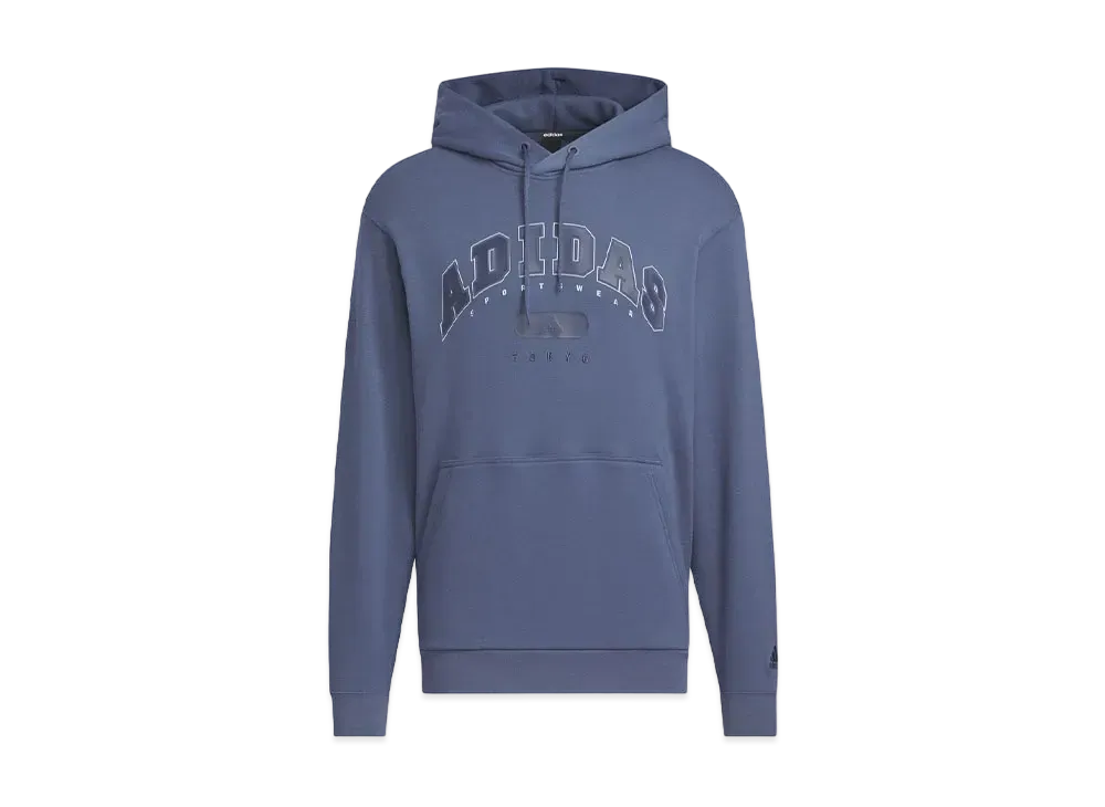 adidas Tokyo Key City Sweatshirt Parka "Blue"