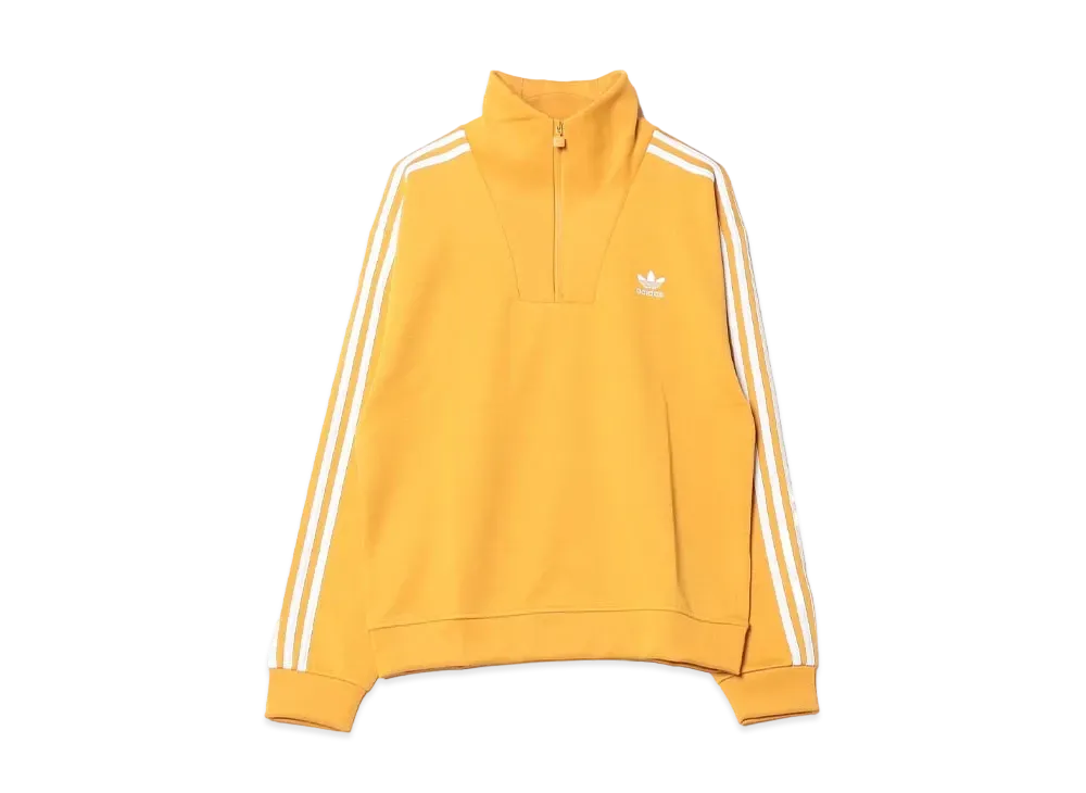 adidas Adicolor Funnel Neck Track Top "Yellow"