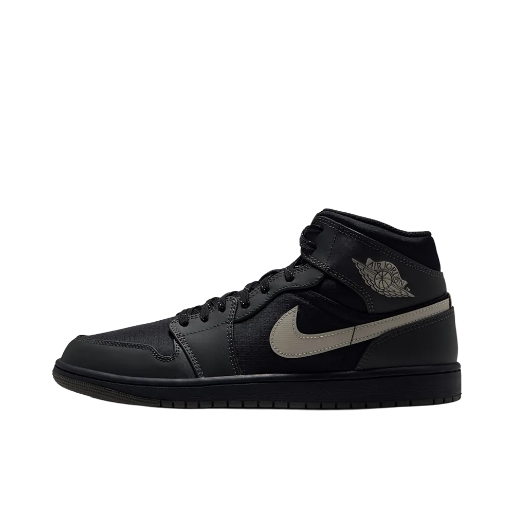 Nike Air Jordan 1 Mid Utility "Black/Spruce Fog"