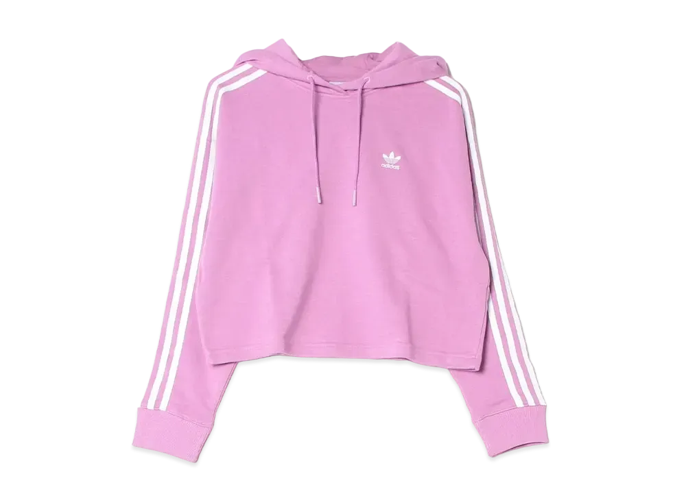 adidas Adicolor Three Stripes Short Parka "Purple"
