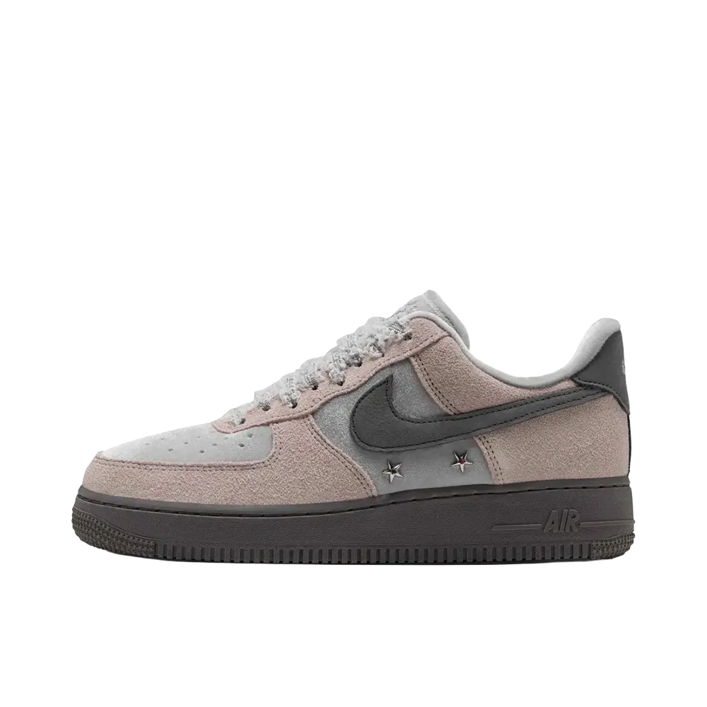 Nike Women's Air Force 1 '07 Low "Metallic Silver/Pencil Point"