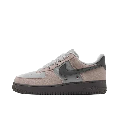 Nike Women's Air Force 1 '07 Low "Metallic Silver/Pencil Point"