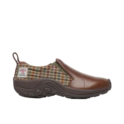 Harris Tweed × Merrell Jungle Moc "Dark Walnut"