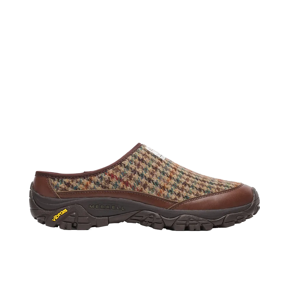 Harris Tweed x MERRELL Moab 2 Slide SE "Dark Walnut"