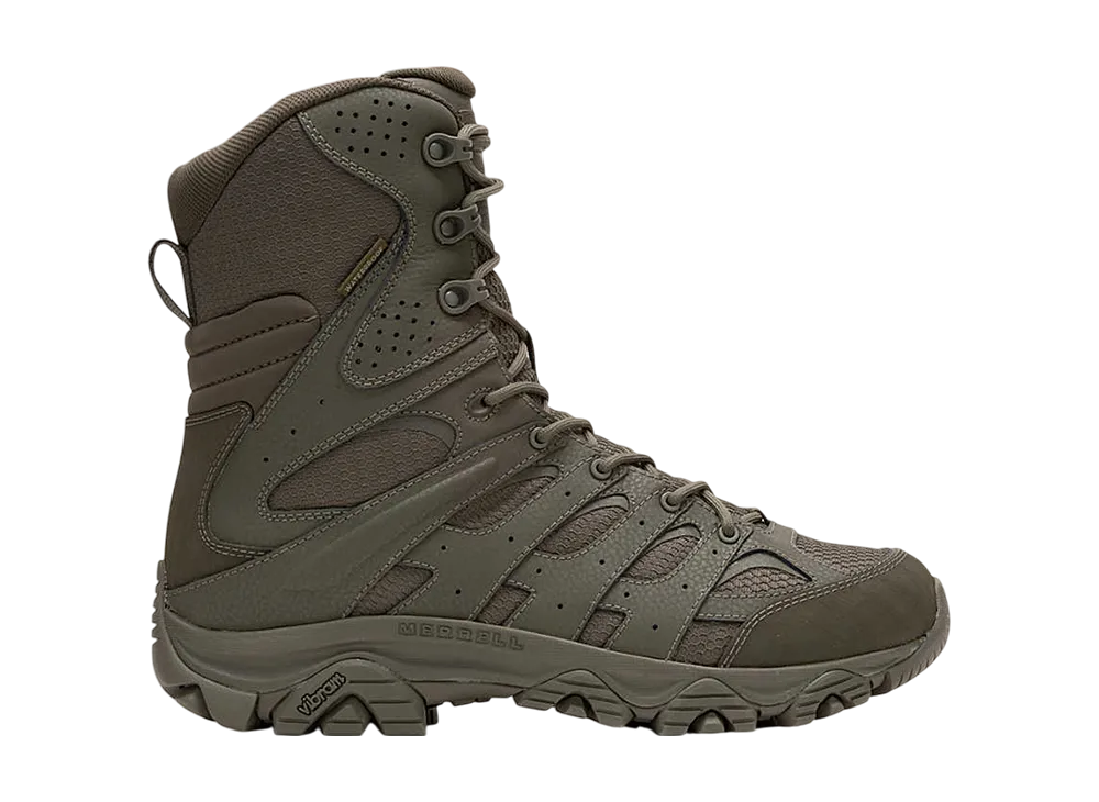 MERRELL Moab 3 8 Tactical Zip Waterproof "Dark Olive"