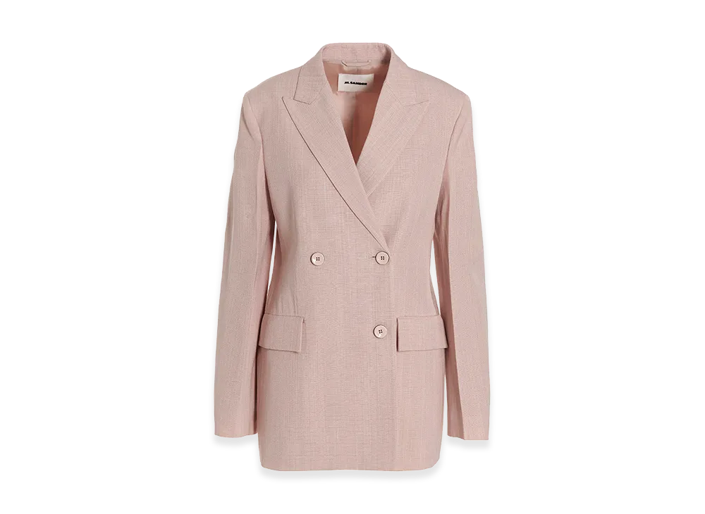 Jil Sander Women's Double Breast Blazer Jacket "Pink"