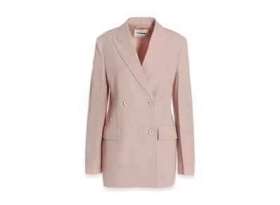 Jil Sander Women's Double Breast Blazer Jacket "Pink"