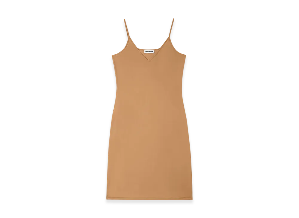 Jil Sander Jersey Slip Dress "Almond"