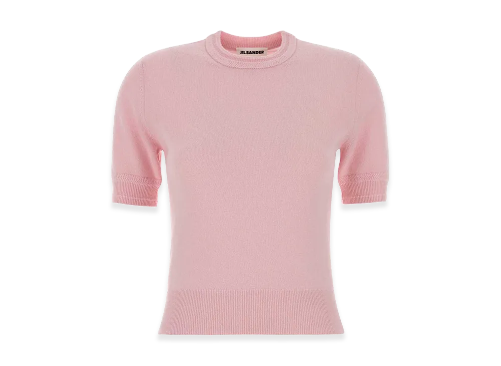 Jil Sander Women's Wool Sweater "Pink"