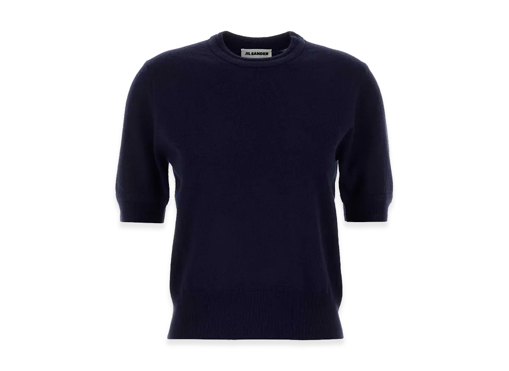 Jil Sander Women's Wool Sweater "Midnight Blue"