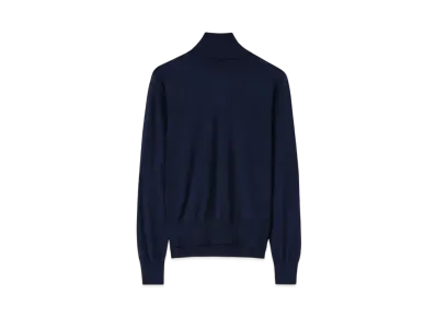 Jil Sander Women's High-Neck Sweater "Midnight"